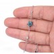 Nano Turquoise Stones Star Bracelet for evil eye protection
